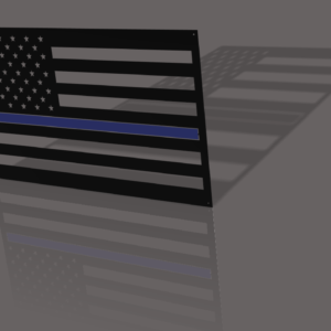 Thin Line American Flag