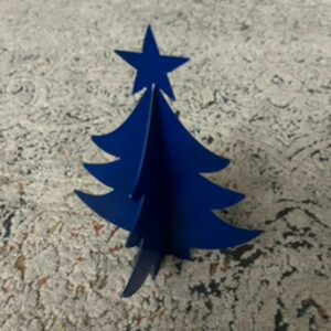 3D Christmas Tree Star